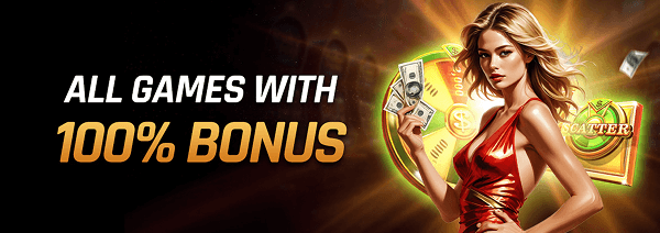All Games with 100% Bonus