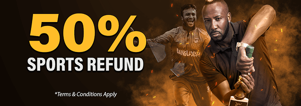 50% Sport Refund
